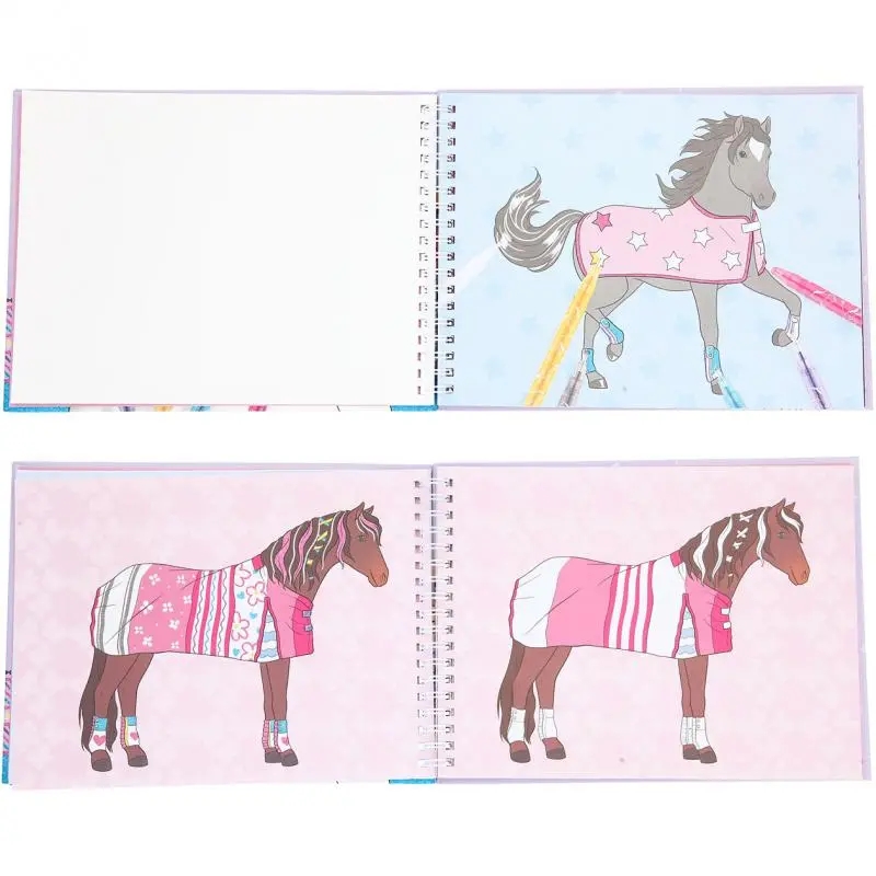 ALBUM TOP MODEL MISS MELODY GLITTER DOODLE - RAGAZZI ALBUM TOP MODEL ...