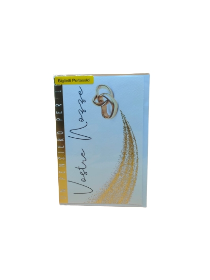 Biglietto Auguri Portasoldi Matrimonio, Anniversario, In Legno Personalizzabile Con Dedica E Nome Sposi - Foto 2